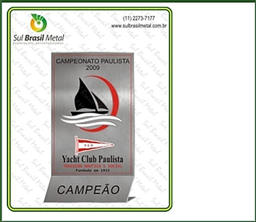 placas Sul Brasil Metal 2