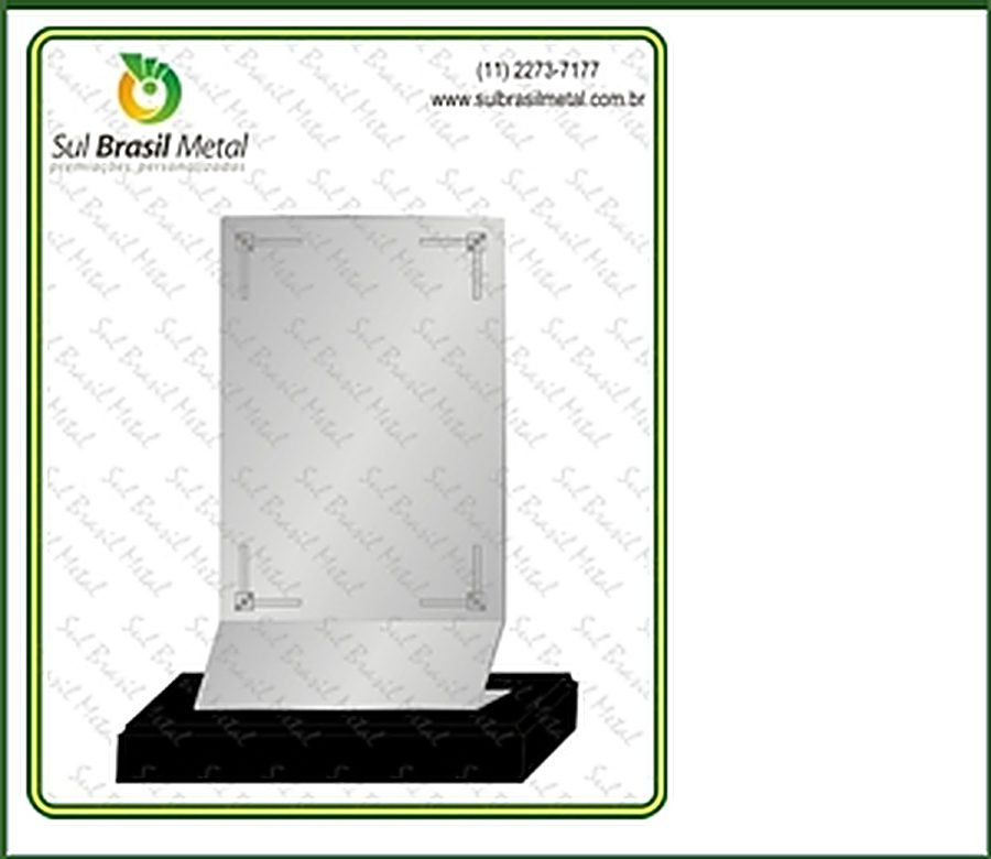 placas Sul Brasil Metal 5