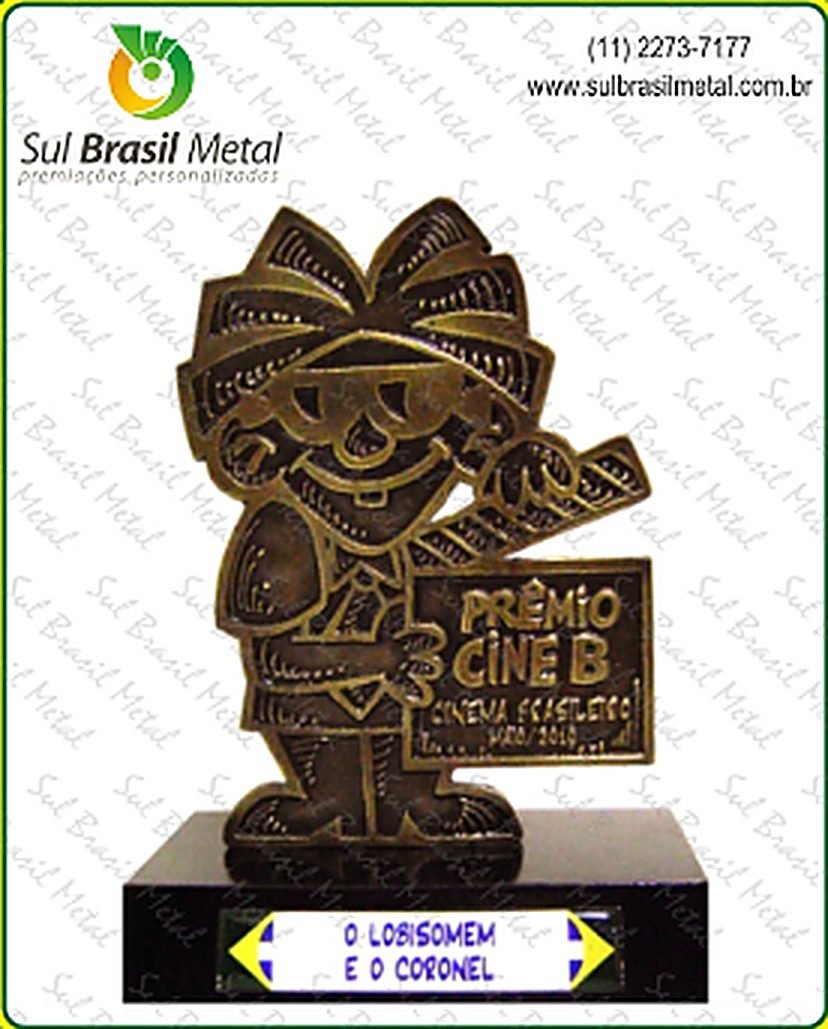 Troféu exclusivo Sul Brasil Metal