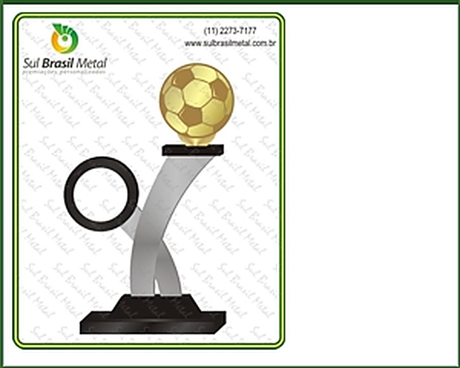trofeus Sul Brasil Metal 10