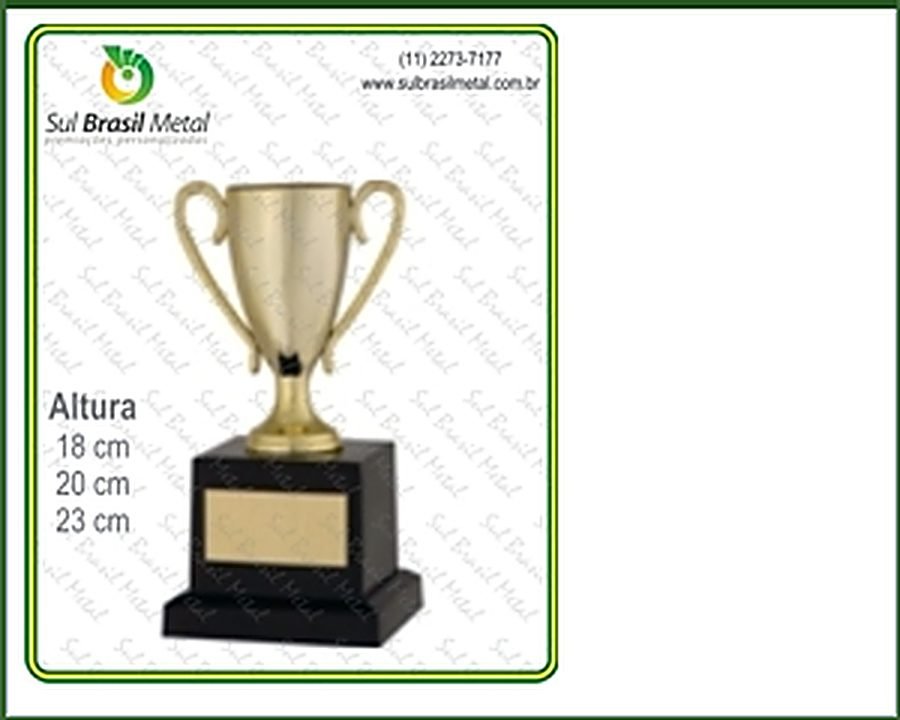 trofeus Sul Brasil Metal 6