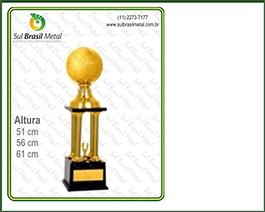 trofeus Sul Brasil Metal 7