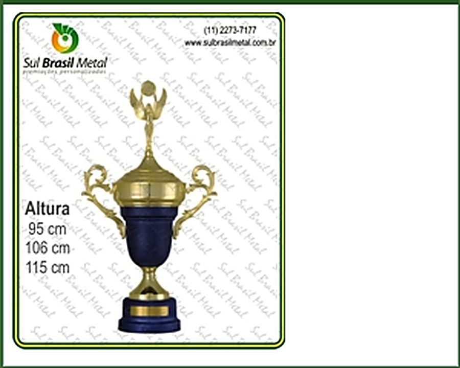 trofeus Sul Brasil Metal 18