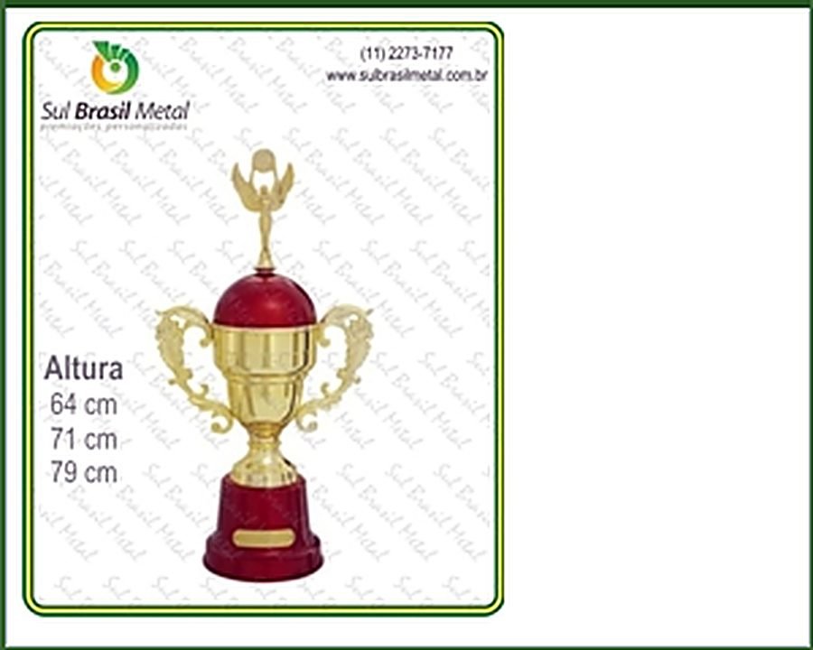 trofeus Sul Brasil Metal 20