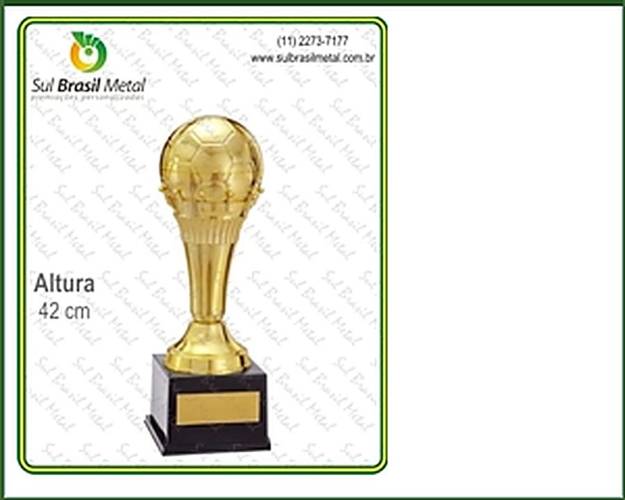 trofeus Sul Brasil Metal 25